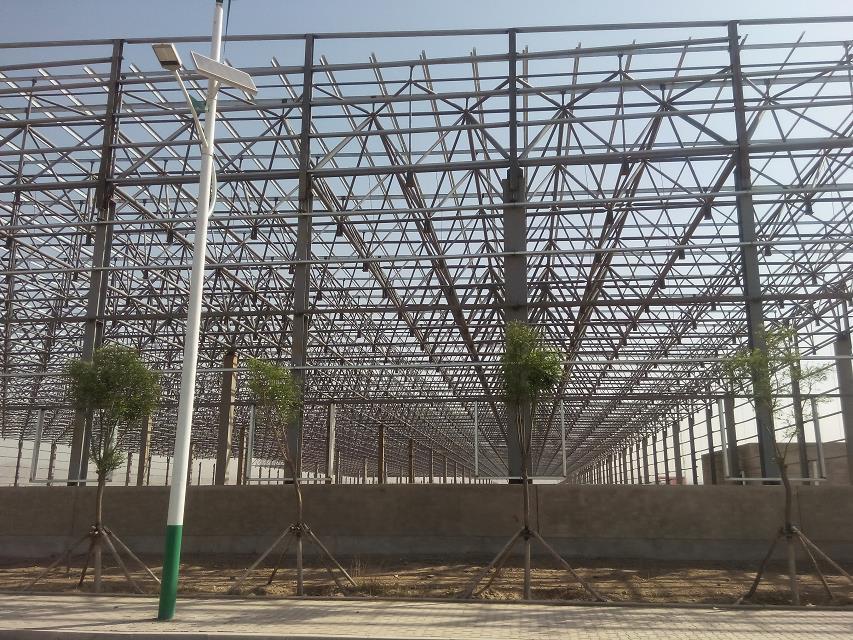 阳江汽车工业厂房网架